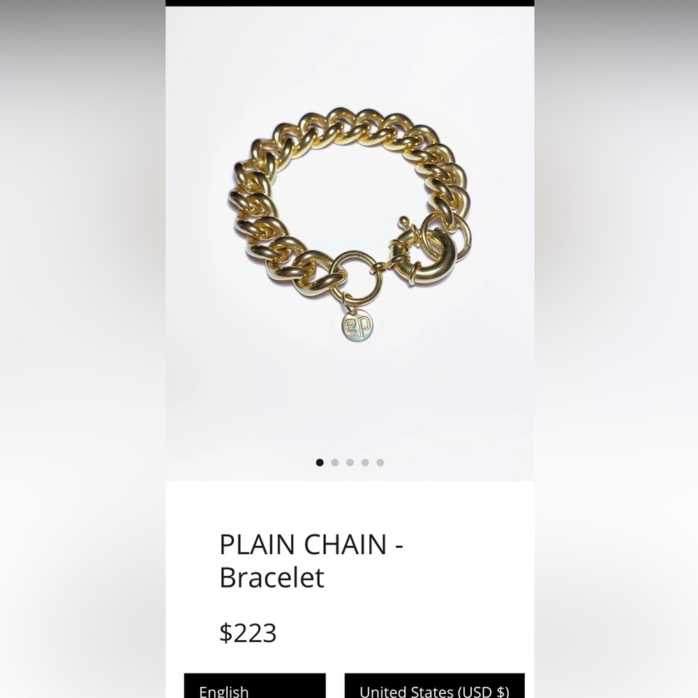 Esther Perbandt Gold Bracelet
